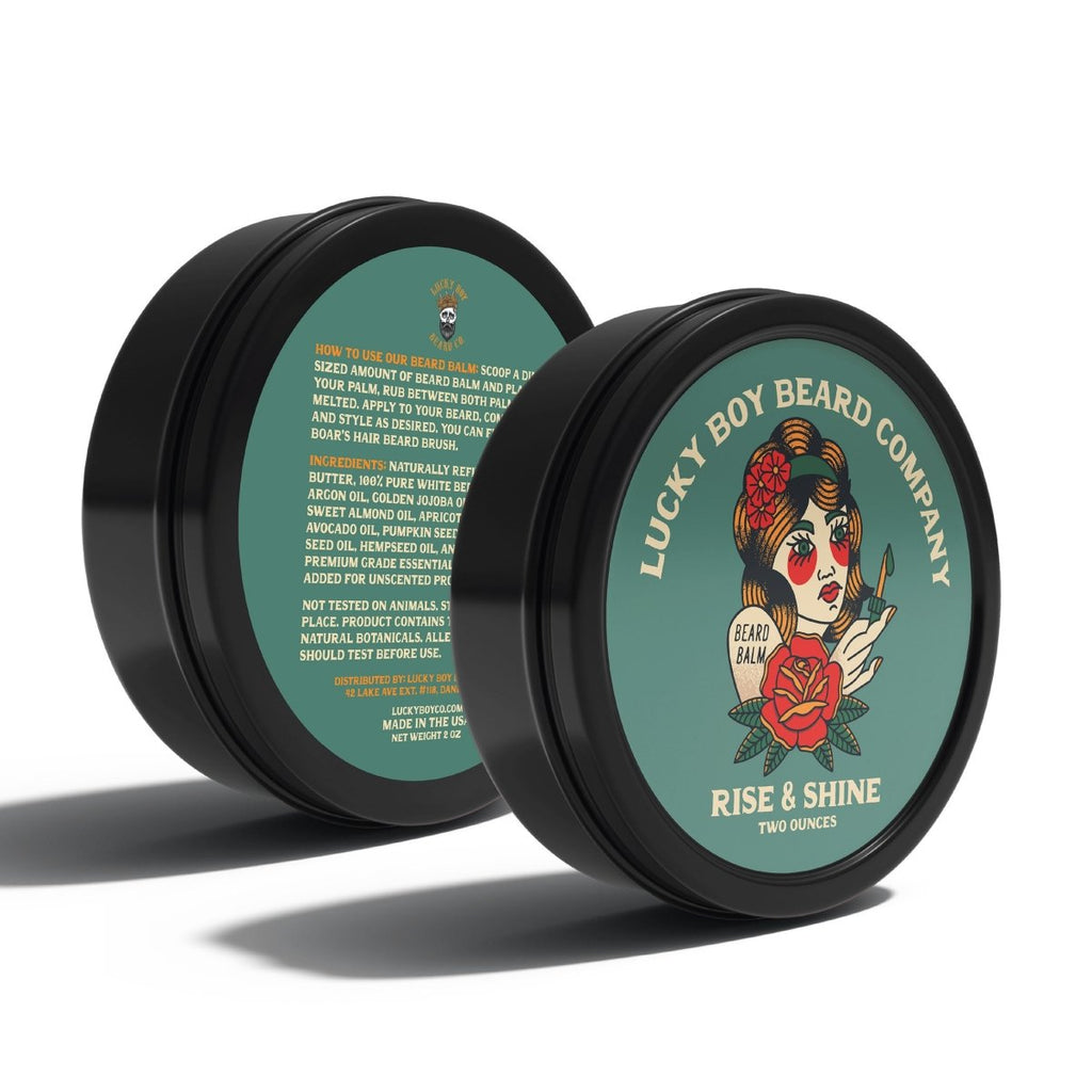 Rise & Shine Beard Balm LuckyBoyCo Lucky Boy Beard Co