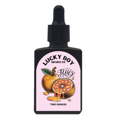 Juicy Beard Oil COMING SOON! - Lucky Boy Beard Co Sample Bottle Juicy Beard Oil COMING SOON! - Lucky Boy Beard Co Sample Bottle
