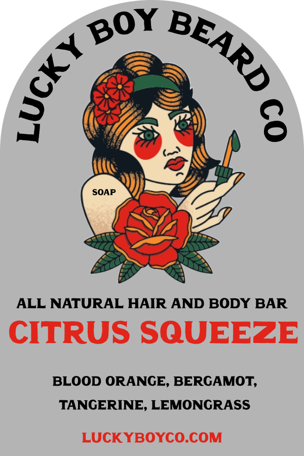 Citrus Squeeze Hair and Body Soap Bar