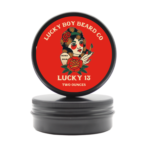 Lucky 13 Beard Balm - LuckyBoyCo – Lucky Boy Beard Co