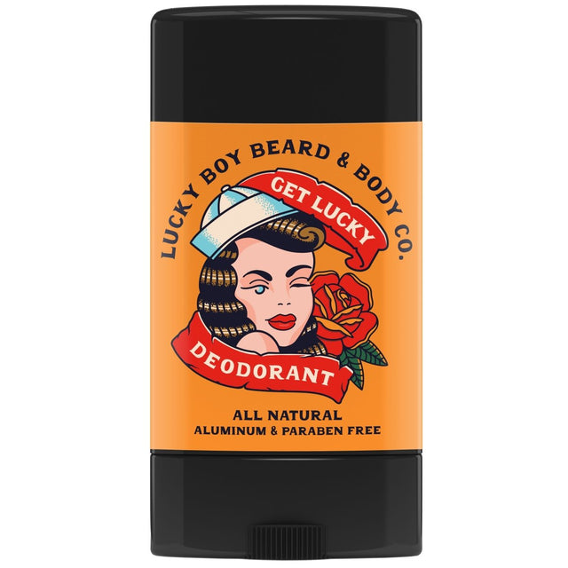 Get Lucky Natural Deodorant - Lucky Boy Beard Co