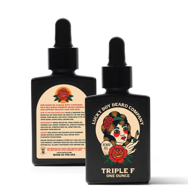 Triple F Beard Oil - LuckyBoyCo