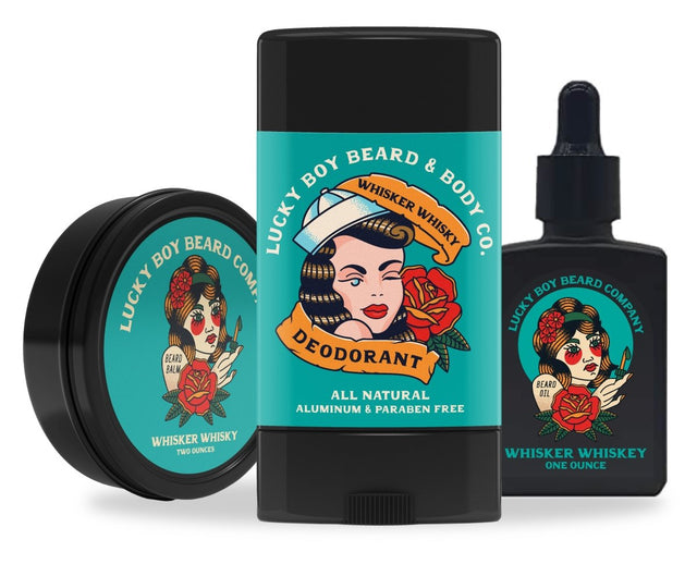 Whisker Whisky Combo Deal - Lucky Boy Beard Co